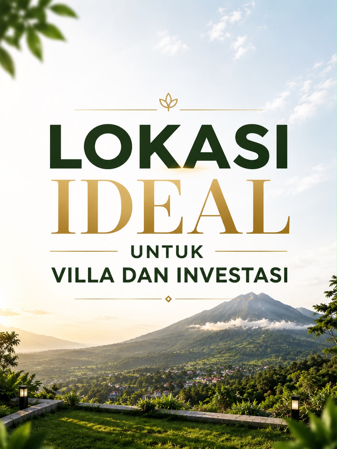 CITEKO GARDEN VIEW PUNCAK BOGOR TANAH CISARUA DEKAT TAMAN SAFARI